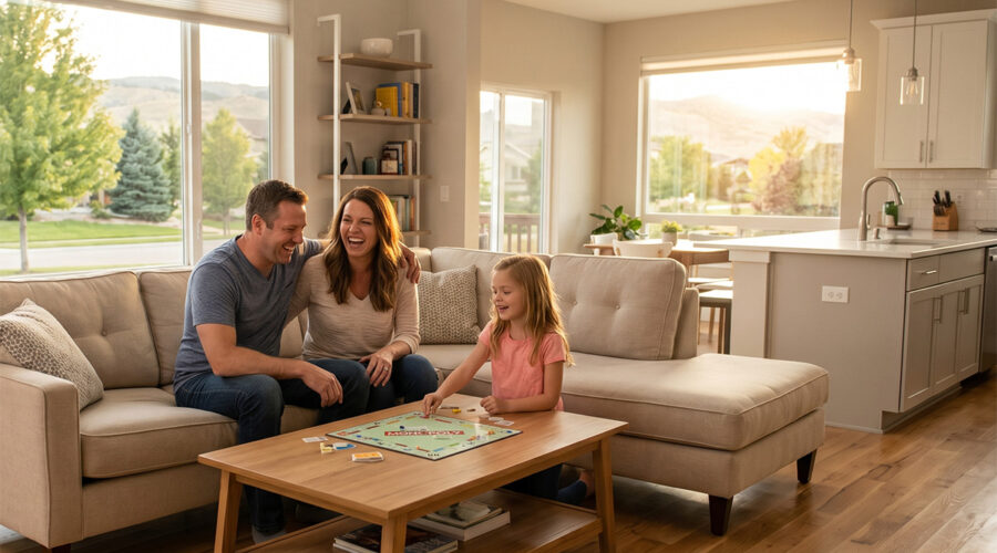 Lone Tree Family Happy After Cleaning