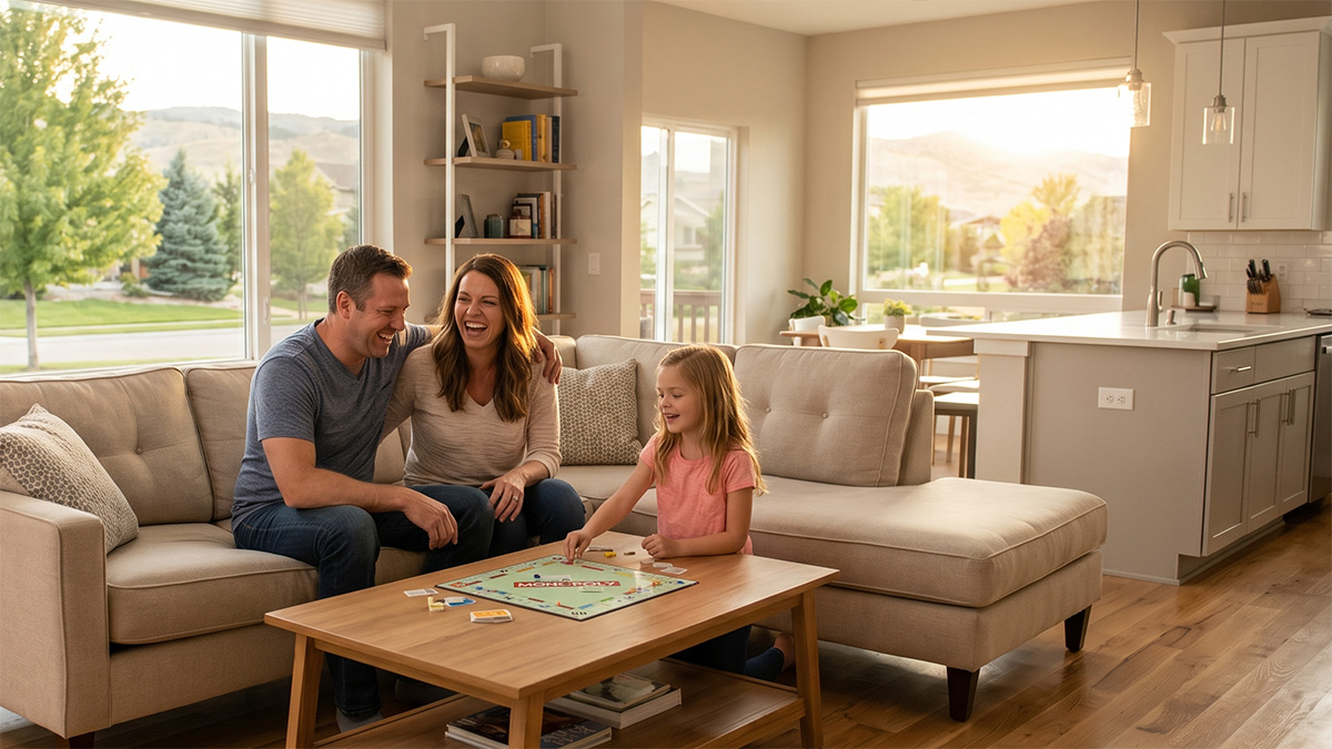 Lone Tree Family Happy After Cleaning